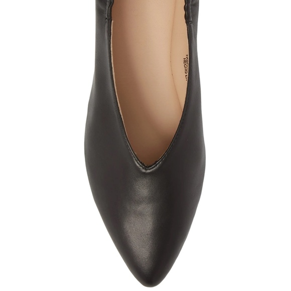 Pour La Victoire Women's Leather Pointed Toe Flats - Picture 1 of 2
